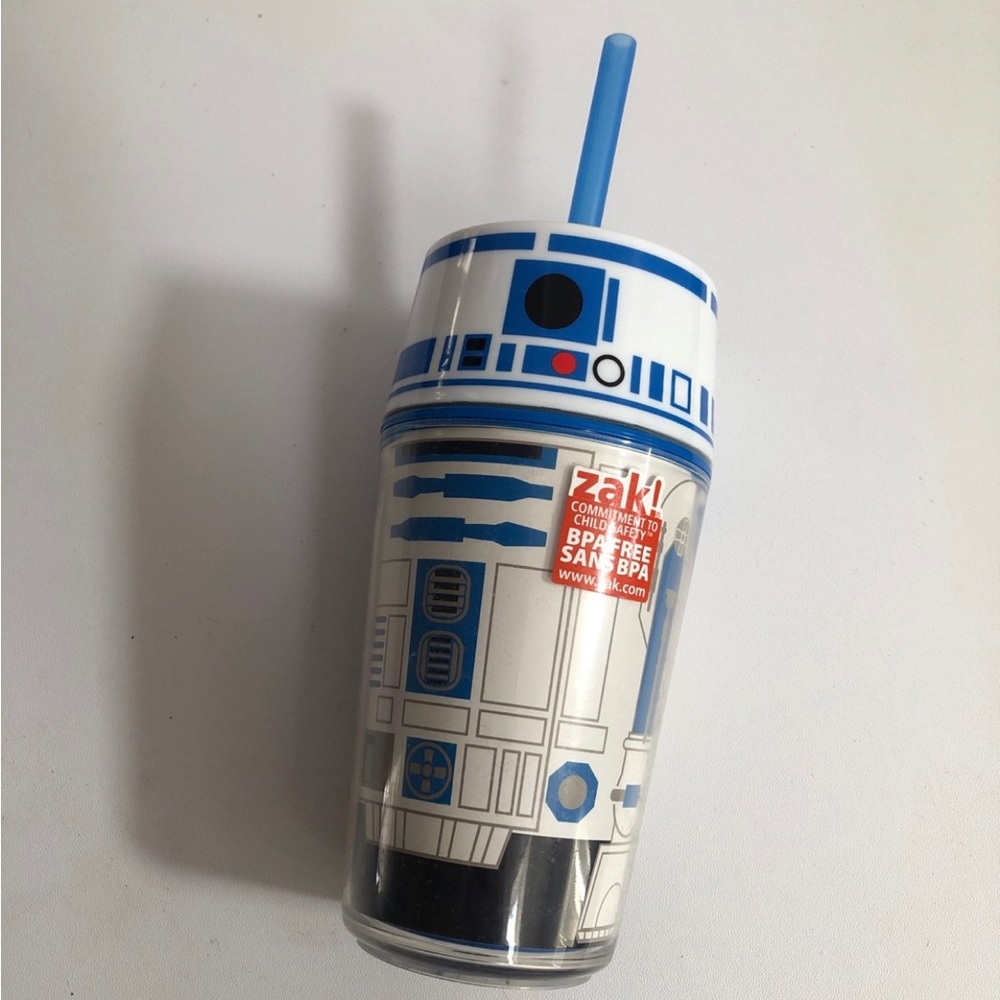 Star Wars r2d2 Tumbler cup with Straw